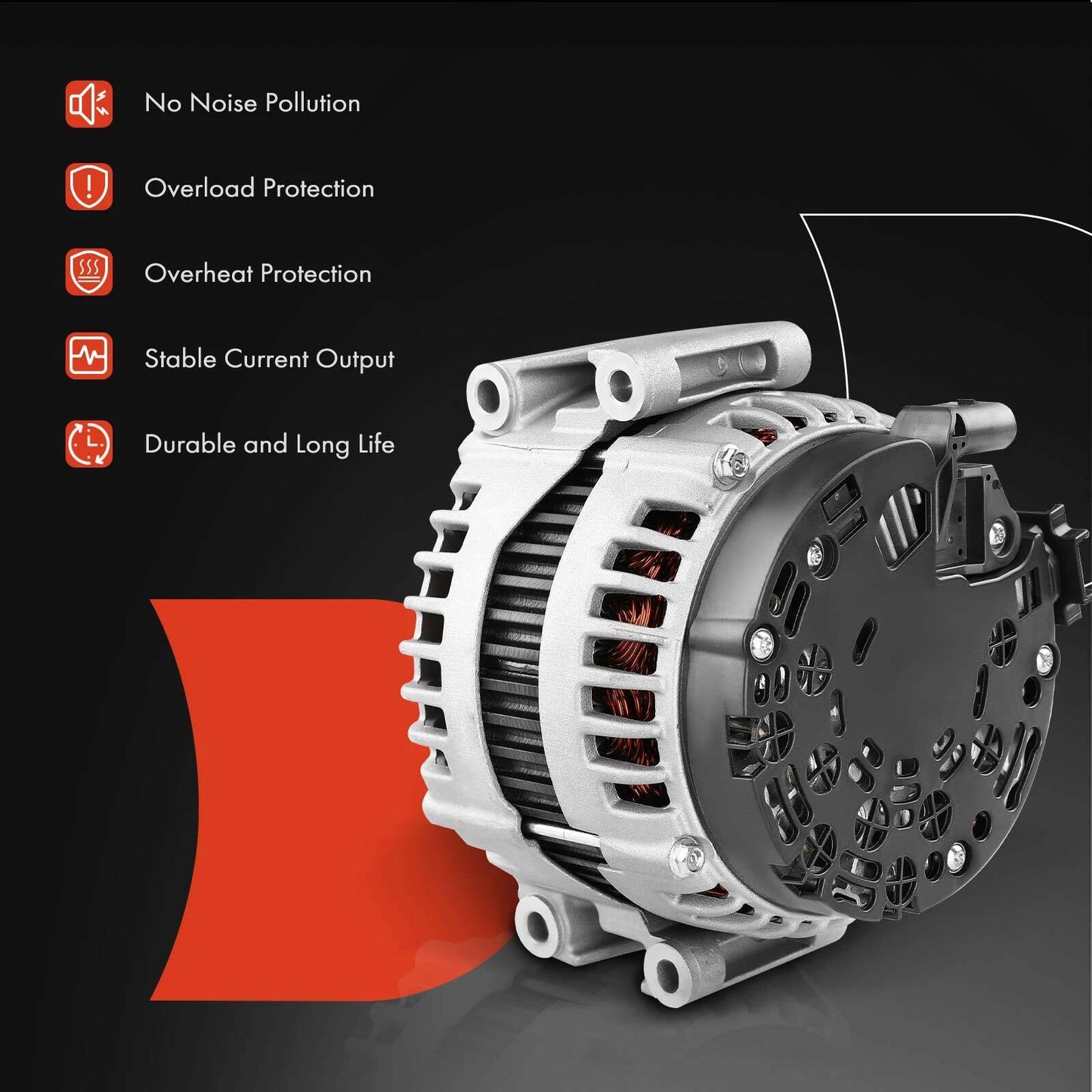 Alternator for Mercedes-Benz E350 W212 (2011–2013) GL350 X164 (2010–2012)