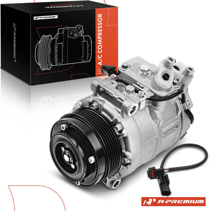 A/C Compressor with Clutch for Mercedes-Benz SL500 SL55 AMG (2003–2006)