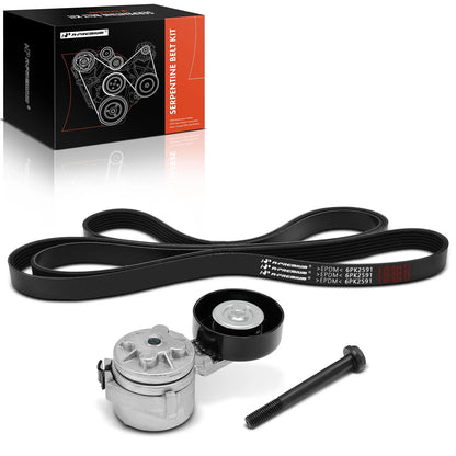 3X Serpentine Belt Drive Component Kit for Chevrolet Tahoe (2000–2006)