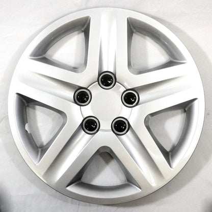 17 Inch Silver Deluxe Hubcaps Wheel Covers Set of 4 for Monte Carlo (2000–2016)
