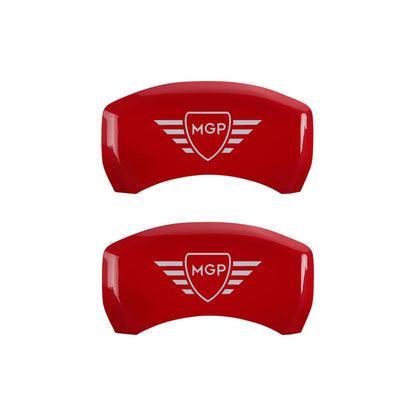 Caliper Covers Set of 4 for 2023-2025 GMC Canyon (Red)