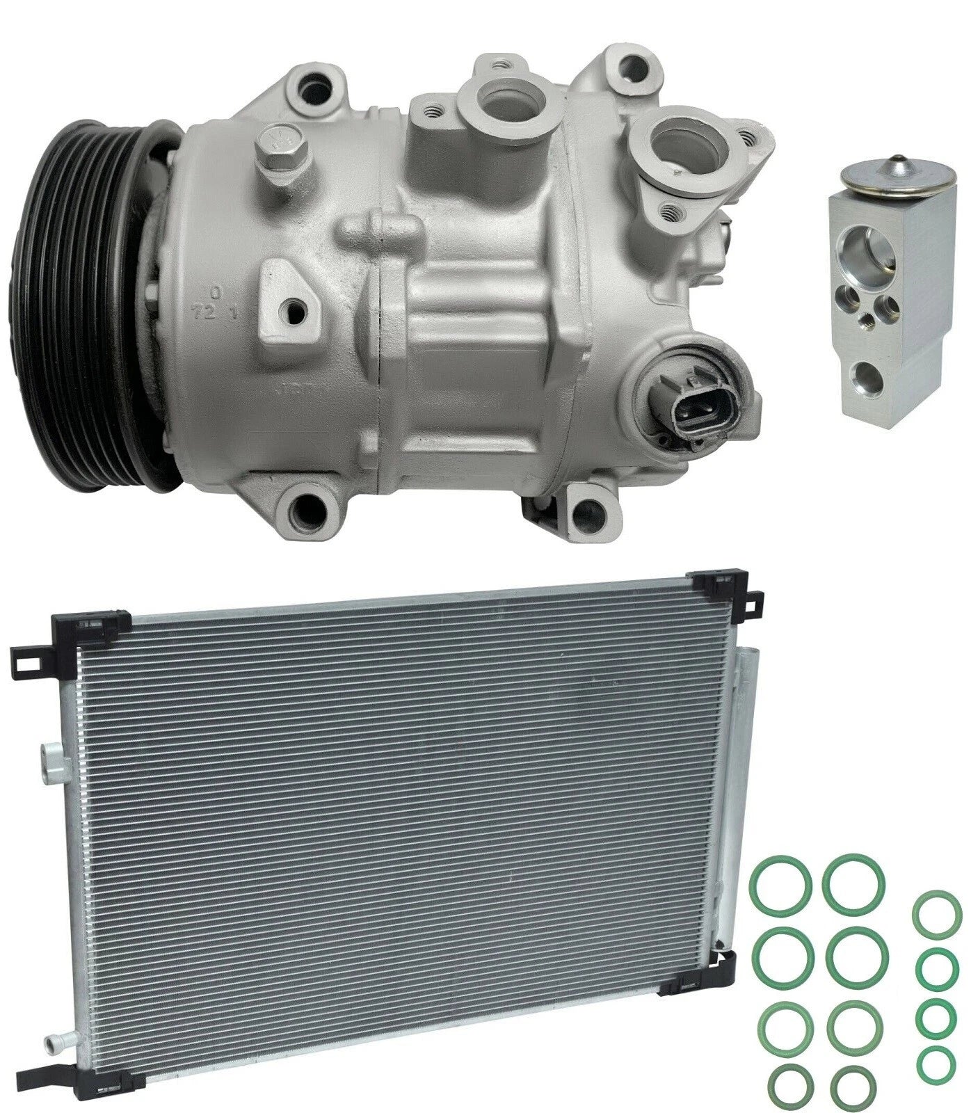 AC Compressor Kit With Condenser for Toyota Camry 2.5L (2018–2018)