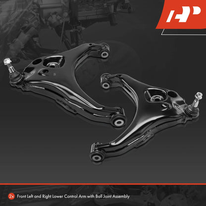 2X Front Lower Control Arm Ball Joint Assembly for Chevy Colorado (2015–2022)