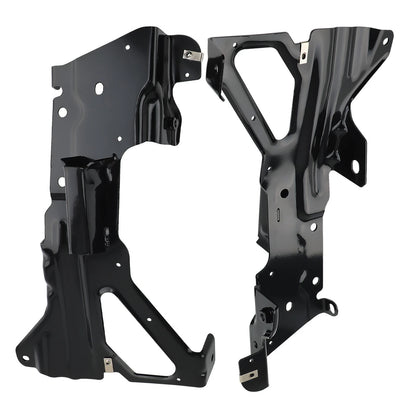 LH & RH Side Bumper Face Bar Bracket Kit for Chevrolet Silverado 1500 (2016–2018)