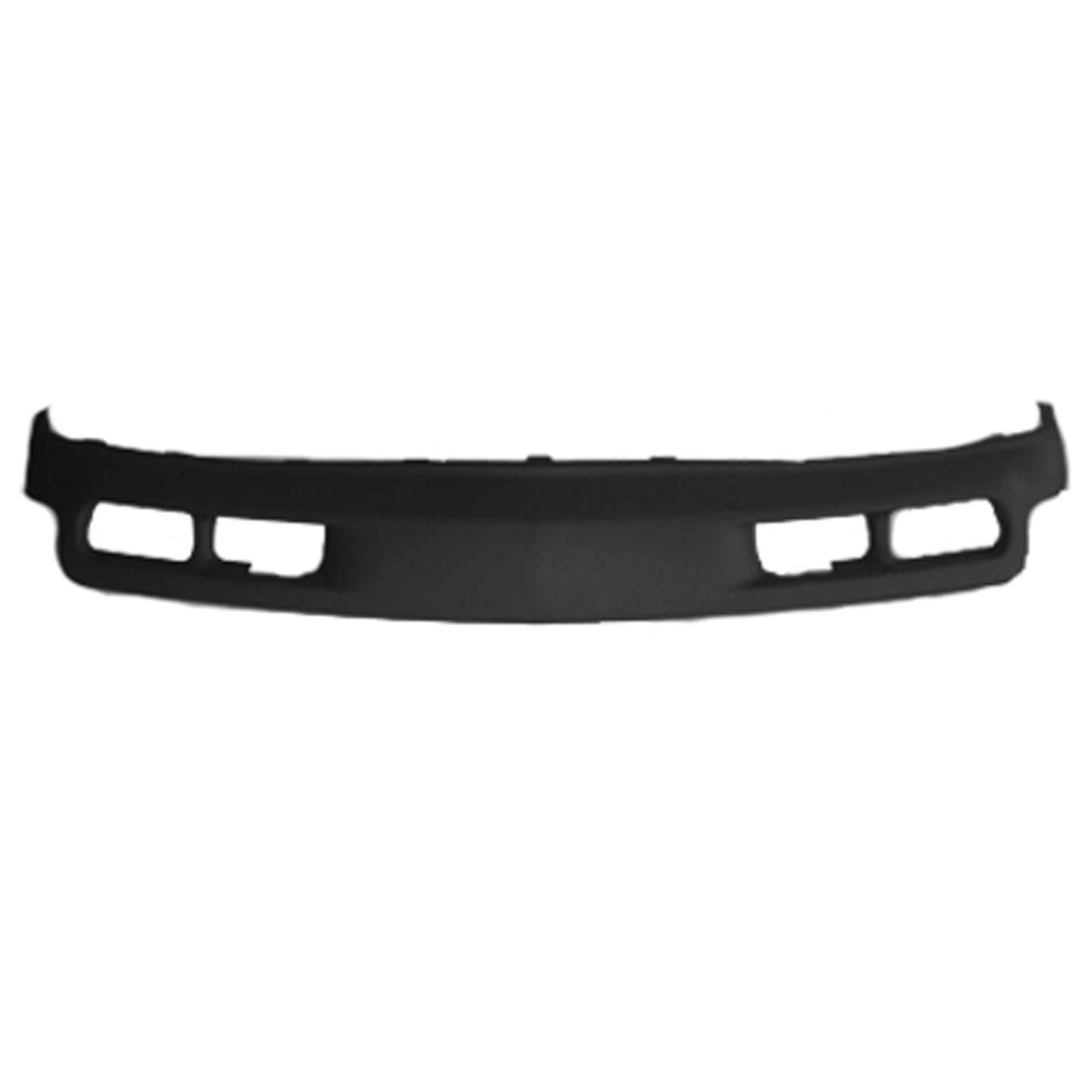 Replacement Front Bumper Deflector w/Fog Light Holes w/Tow Hook Holes