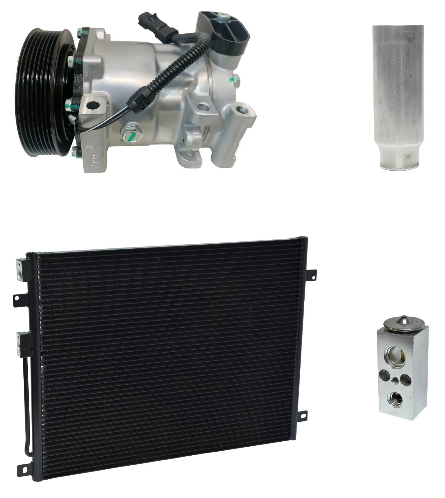 AC Compressor Kit With Condenser for Dodge Durango 5.9L (2001–2003)