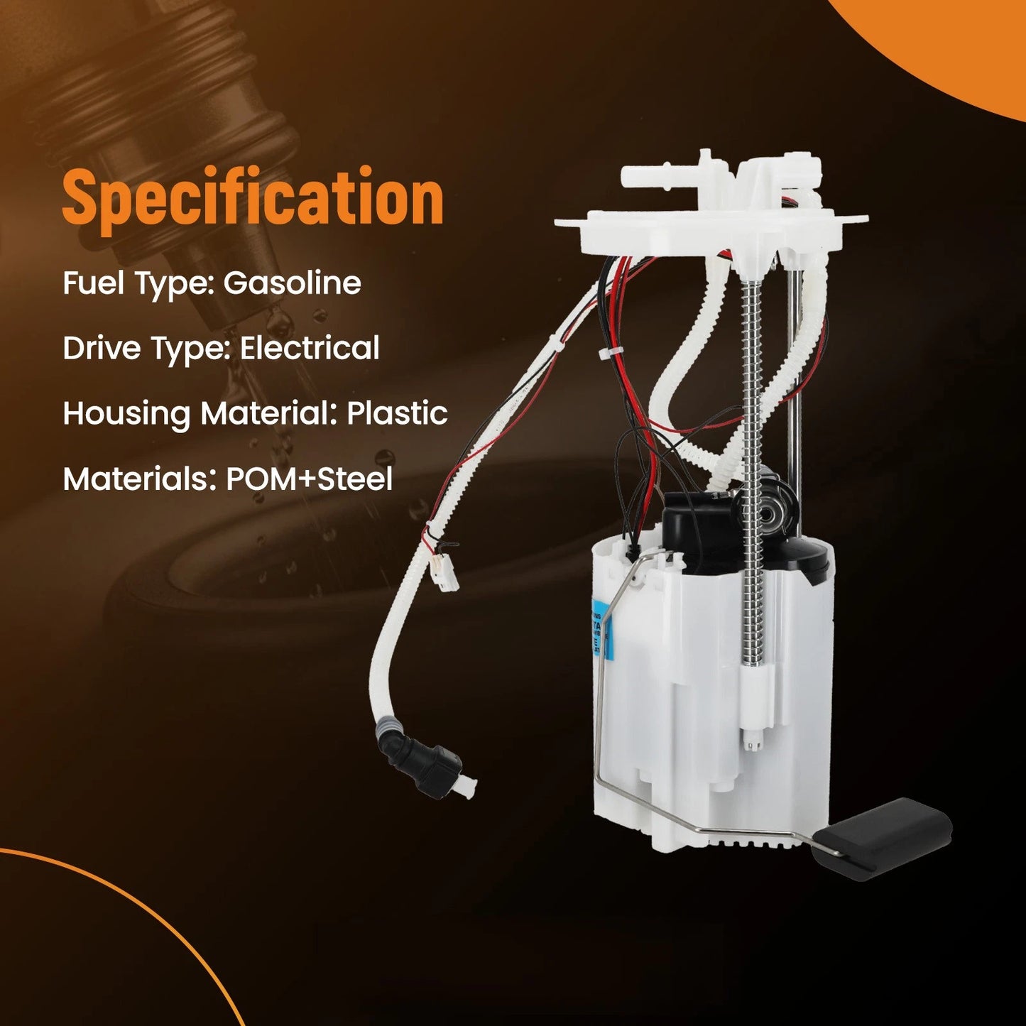 Electric Fuel Pump Assembly for Nissan Rogue (2014–2020) 2.5L L4