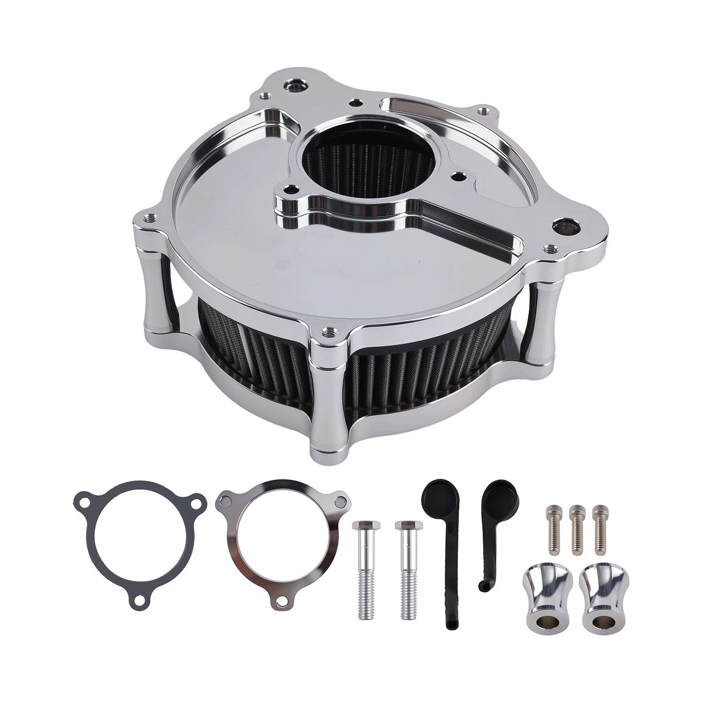 CNC Air Cleaner Intake Filter for Harley Road Glide Touring (2014–2019)