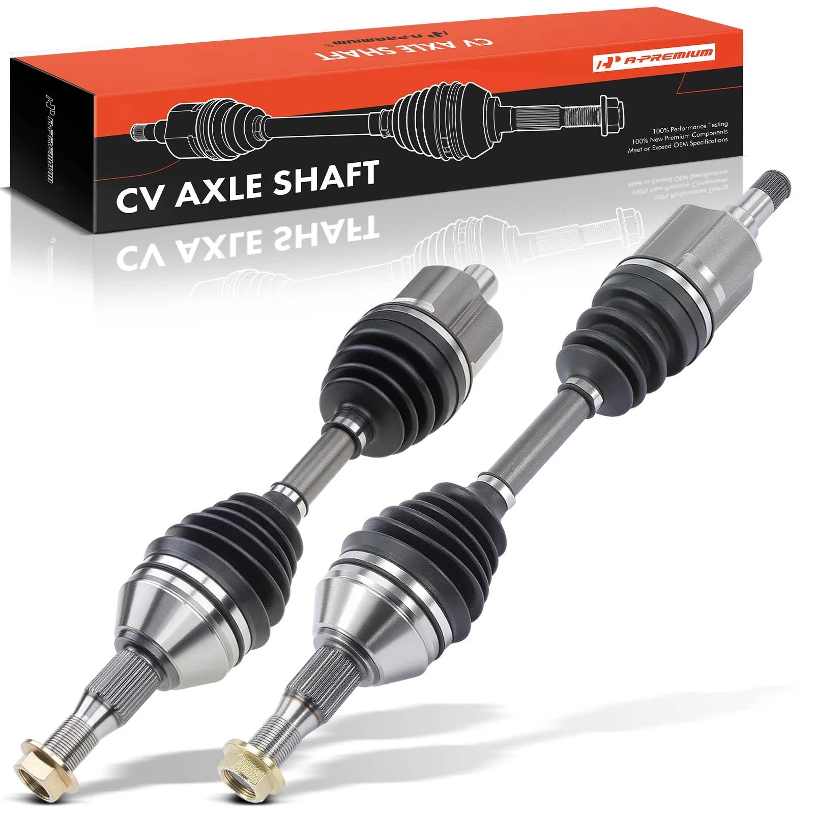 2X Front CV Axle Assembly for Chevy Impala (2000–2011) Buick Regal