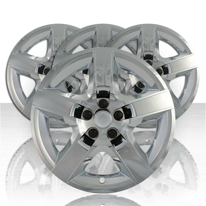 17 Inch Wheel Covers Set of 4 Chrome Full Rim Hub Caps for R17 Wheels (Fits)