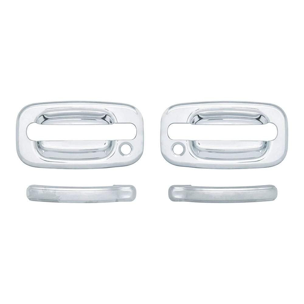 Door Handle Covers Chrome Set of 2 for Chevy Silverado 1500 (1999–2006)
