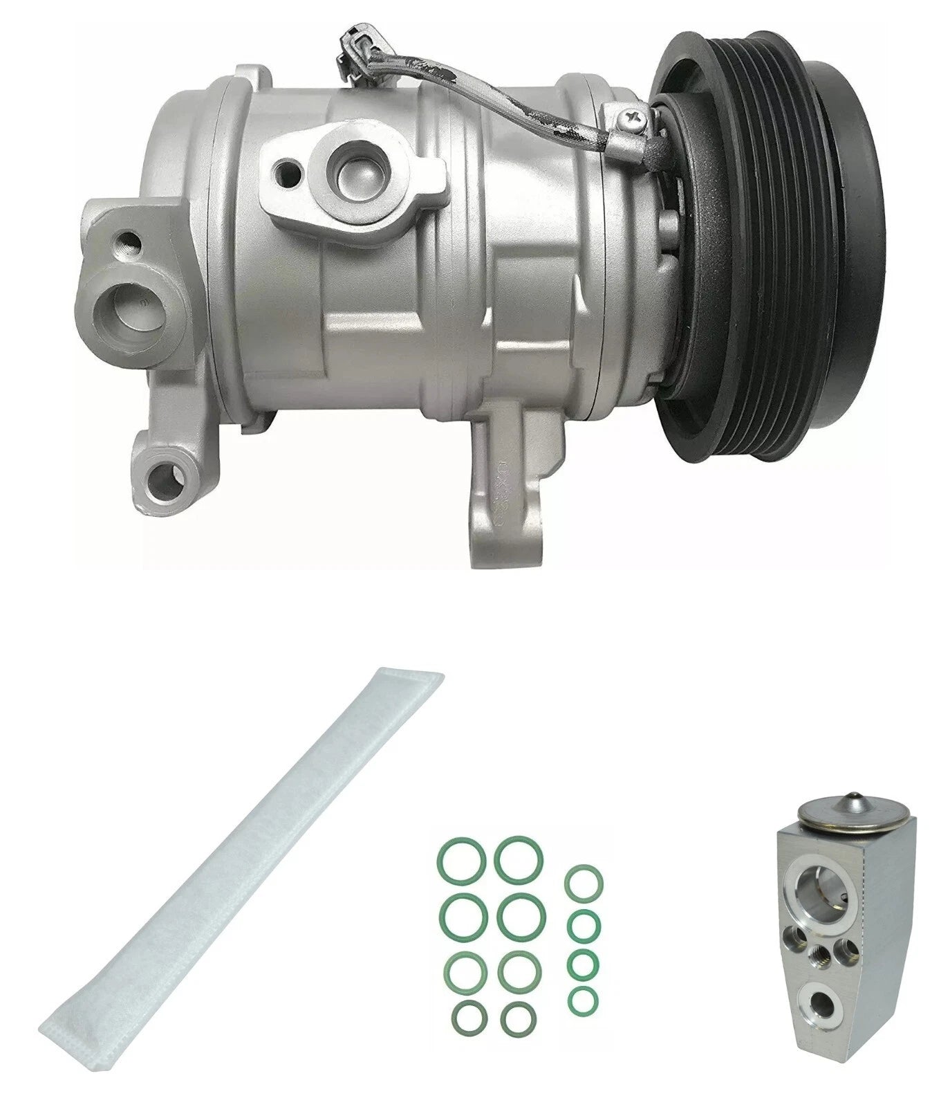 AC Compressor Kit for Ram 1500 3.7L (2002–2008)