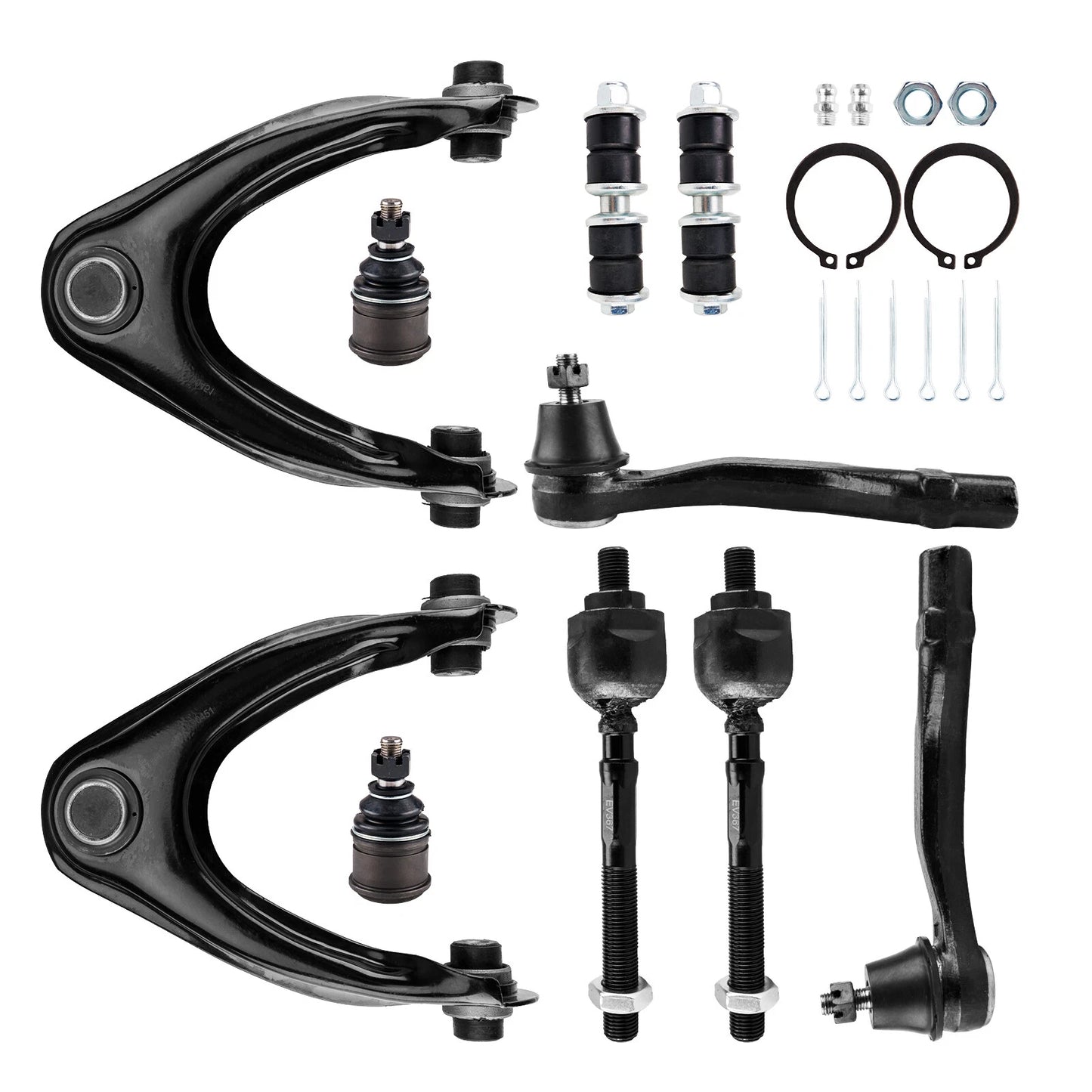 Front Upper Control Arm with Ball Joint and Sway Bar for Honda Civic (1996–2010)