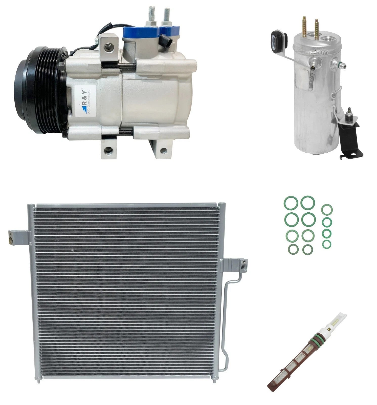 AC Compressor Kit with Condenser for Ford Mountaineer 4.0L (2006–2010)