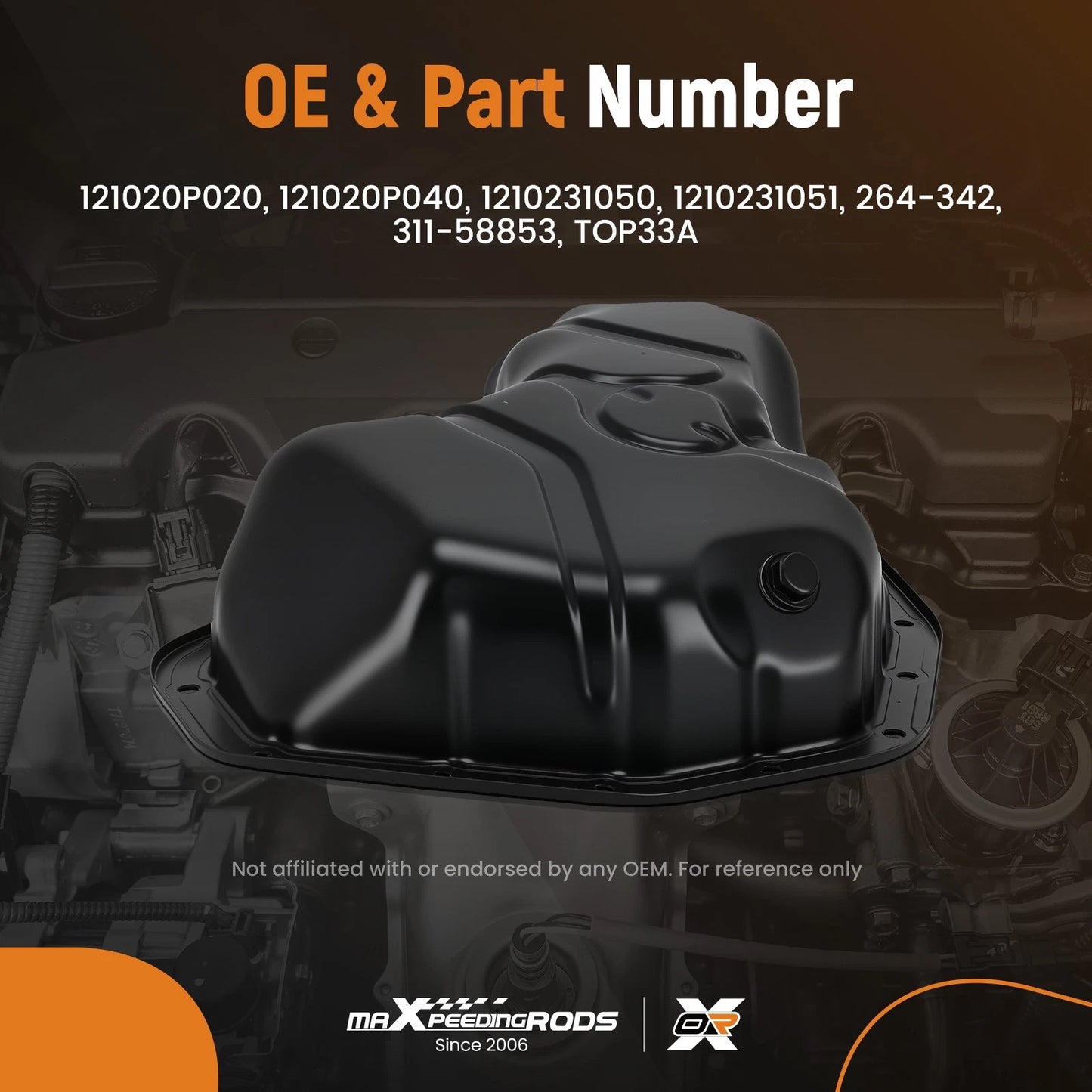 Lower Engine Oil Pan for Lexus RX350 3.5L V6 (2007–2015)