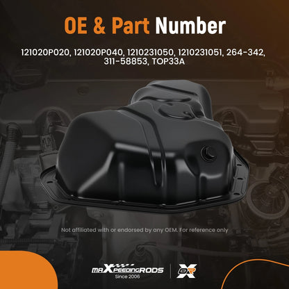 Lower Engine Oil Pan for Lexus RX350 3.5L V6 (2007–2015)