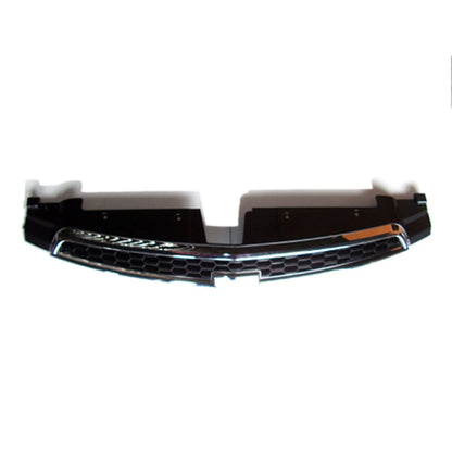 Replacement Black Chrome Plastic Front Upper Grille For 2011-2014 Chevy Cruze