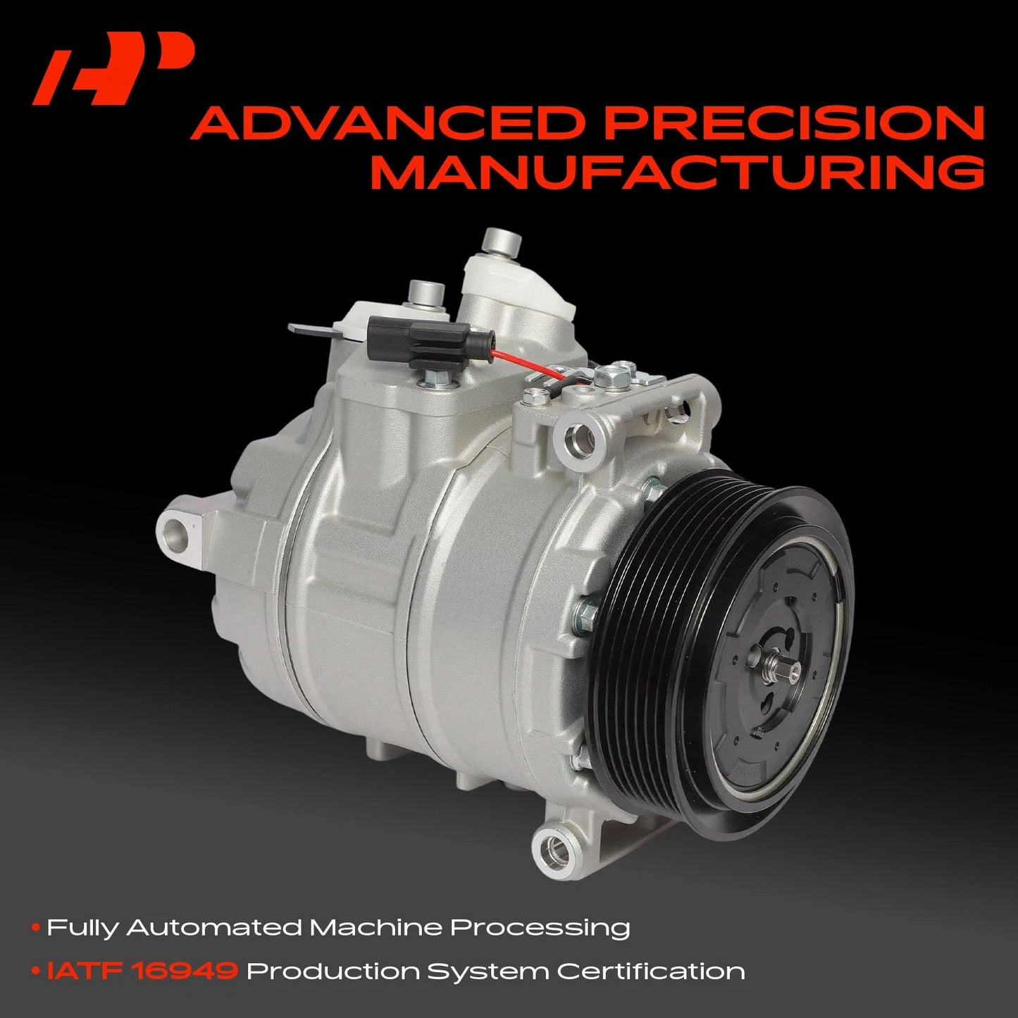 A/C Compressor with Clutch for Mercedes-Benz ML320 GL320 (2000–2011)