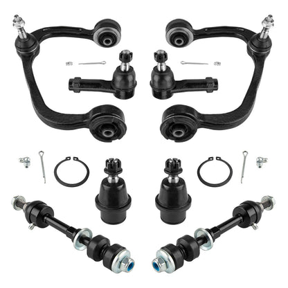 Front Upper & Lower Suspension Kit 8Pc for 2005–2008 Ford F-150 4.2L-5.4L