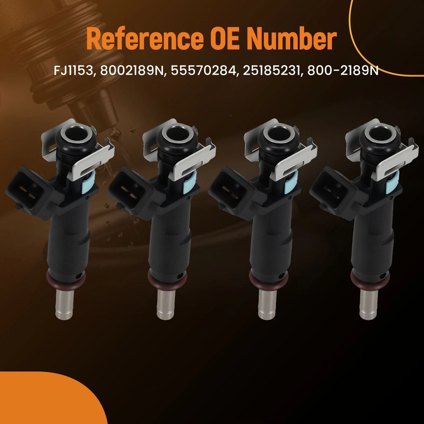 Fuel Injectors for Chevy Cruze 1.8L L4 (2010–2015)