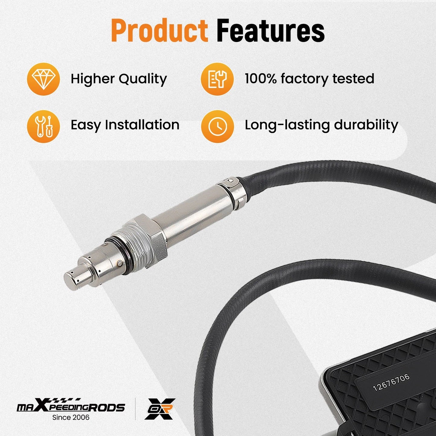 Downstream Nitrogen Oxide Sensor for Chevrolet Silverado 2500 (2019–2019)