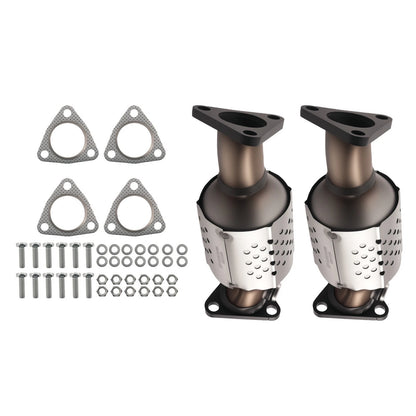 2x Front Catalytic Converters for Nissan Frontier Xterra (1999–2004)