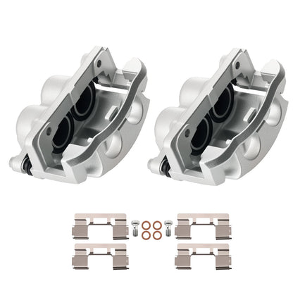 Front Disc Brake Calipers Set with Bracket for Ford F-150/Lobo (2004–2005)