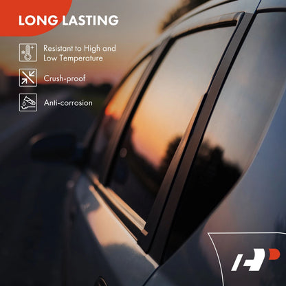 2X Front Door Weatherstrip Seal for Chevrolet G10 G20 G30 (1970–1995)