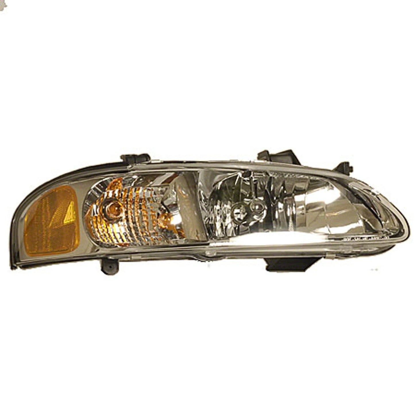 Replacement Passenger Side Head Light Assembly w/Chrome Bezel