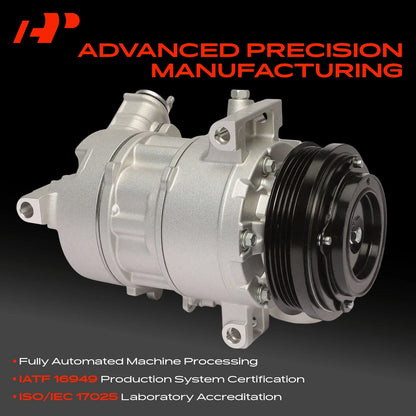 AC Compressor with Clutch for Chevy Camaro (2016–2024) Cadillac CTS (2016–2019)