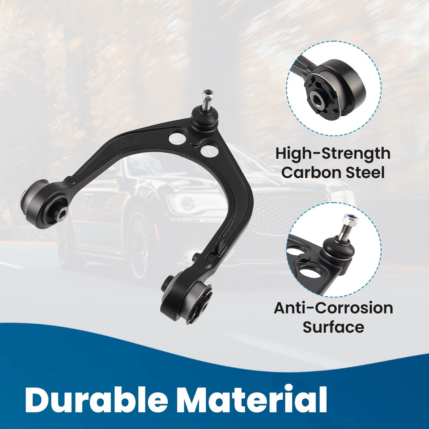 Front Upper Passenger Control Arm Ball Joint for RWD Chrysler 300 and Challenger (2011–2014)