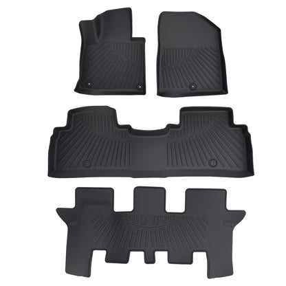 All Weather TPE Floor Mats for Kia Sorento (2016–2020) Waterproof Non-slip