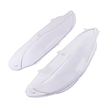 Front Headlamp Lens Cover Pair for BMW X6 E71 (2008–2014)