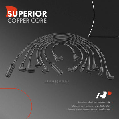 7x Spark Plug Wire Set for Chevy Astro Blazer (1992–1995) GMC Olds