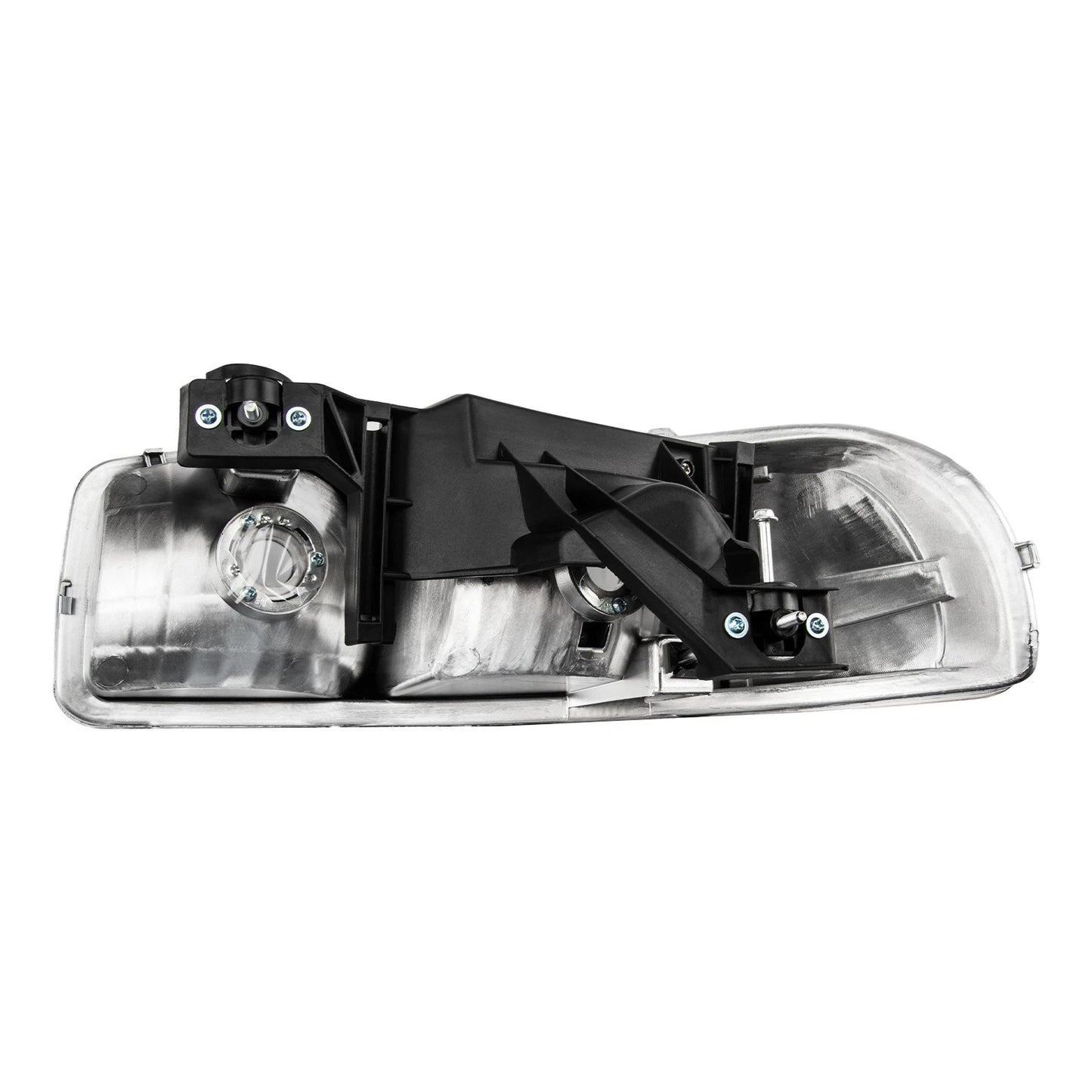 Headlight Assembly Set for 2000–2005 GMC Yukon XL 5.3L Halogen Chrome