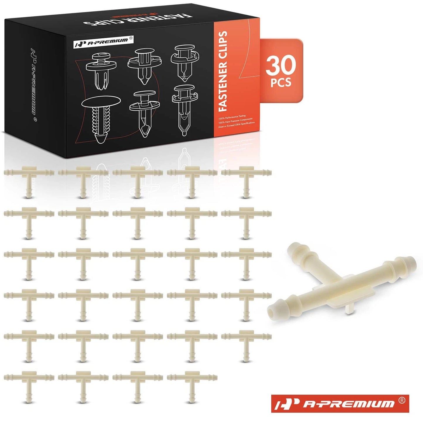 30x Hose Tee Connector for GM (Year Range)