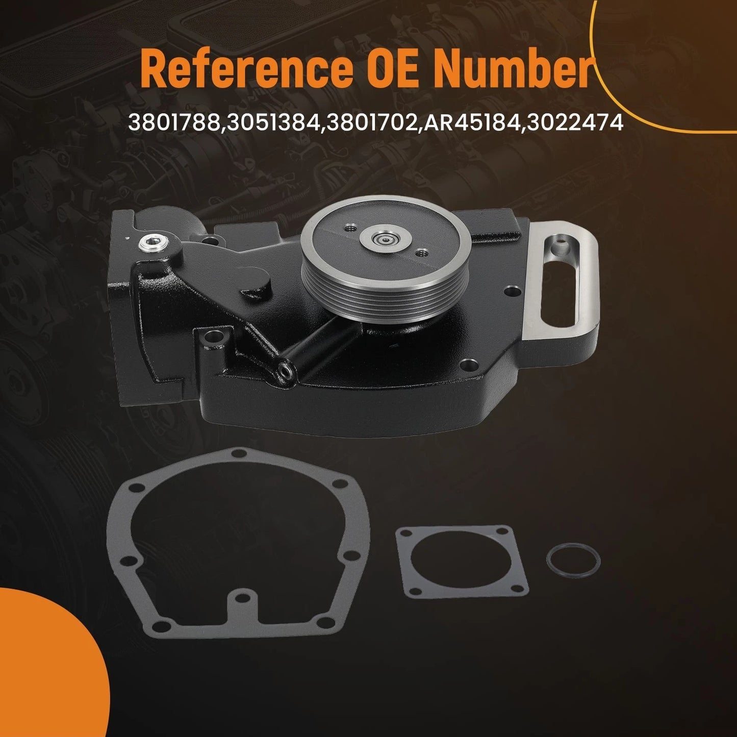 Cooling Pump for Cummins Big Cam 855 (2000–2020)