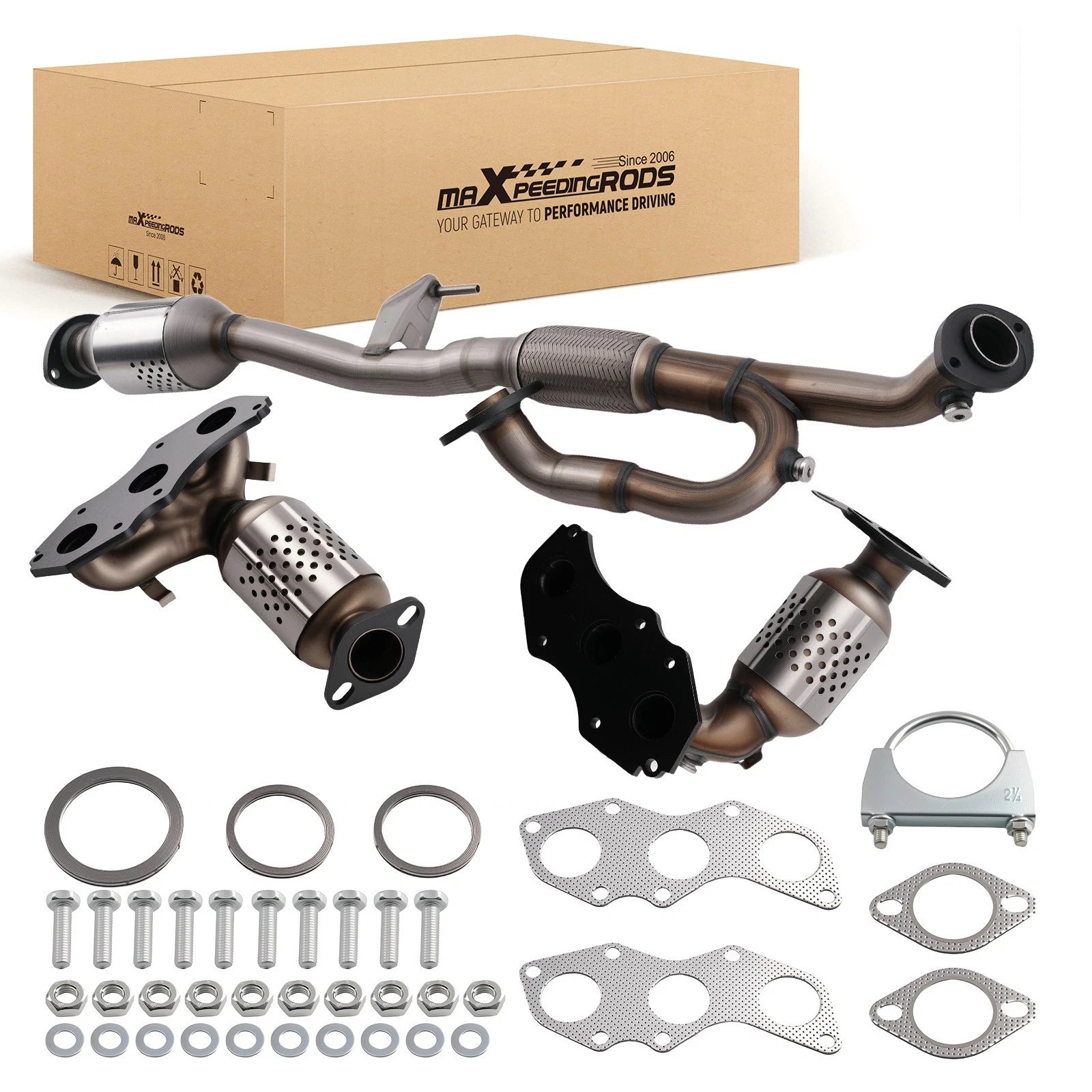 3x Catalytic Converter Set for Lexus ES350/Toyota Camry (2007–2017) EPA