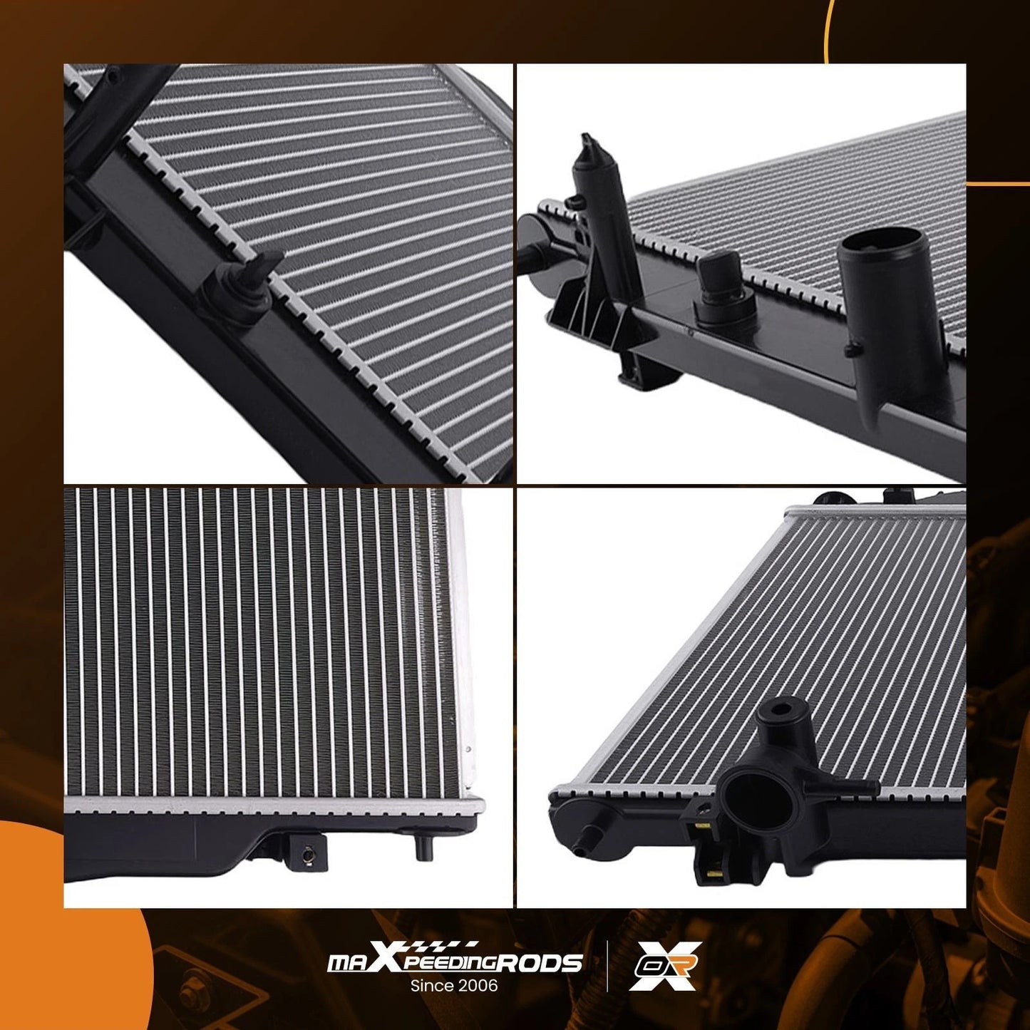 Aluminum Cooling Radiator for Mazda 3 (2014–2018)
