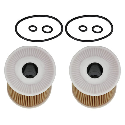 2 Pack Engine Filter for Volkswagen Passat 2.0L Diesel (2012–2014) HU7008z