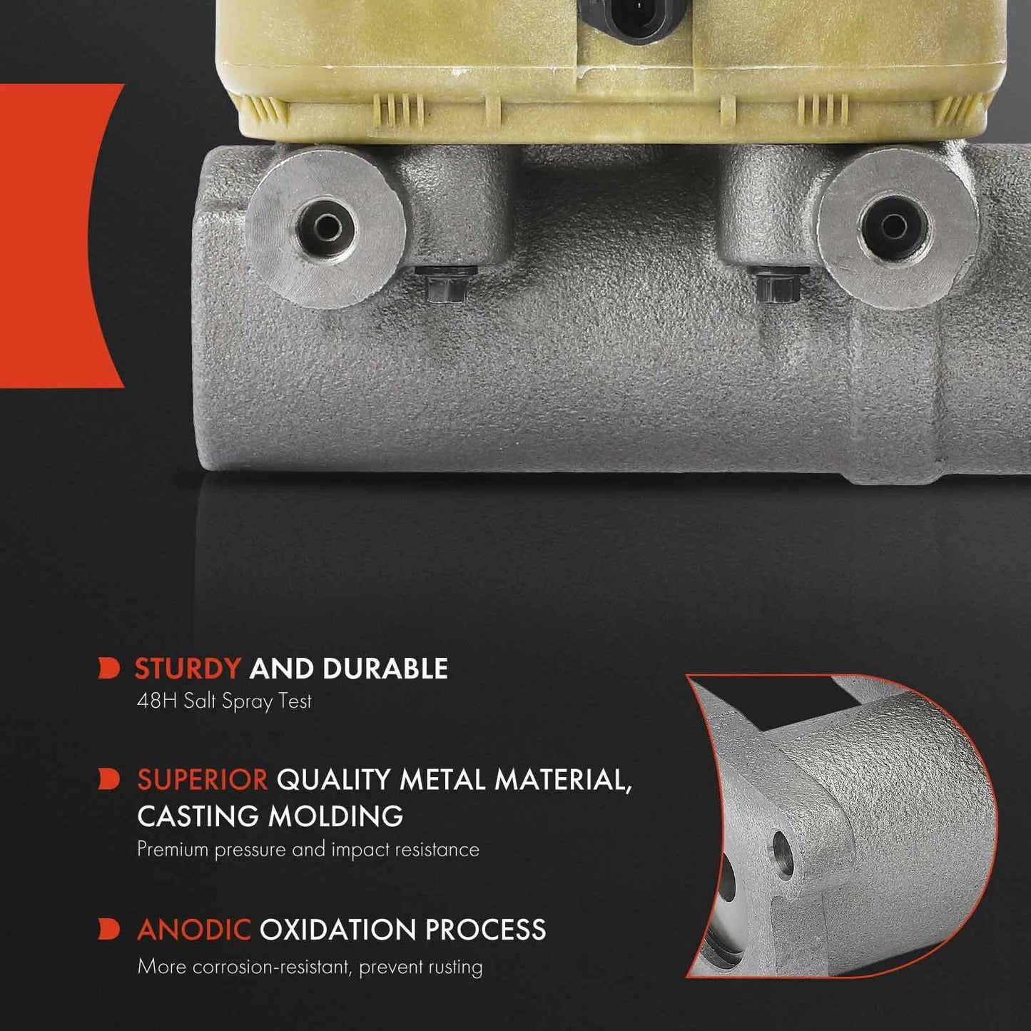 Brake Master Cylinder with Reservoir for Chevy B60 C4500 (2003–2009)