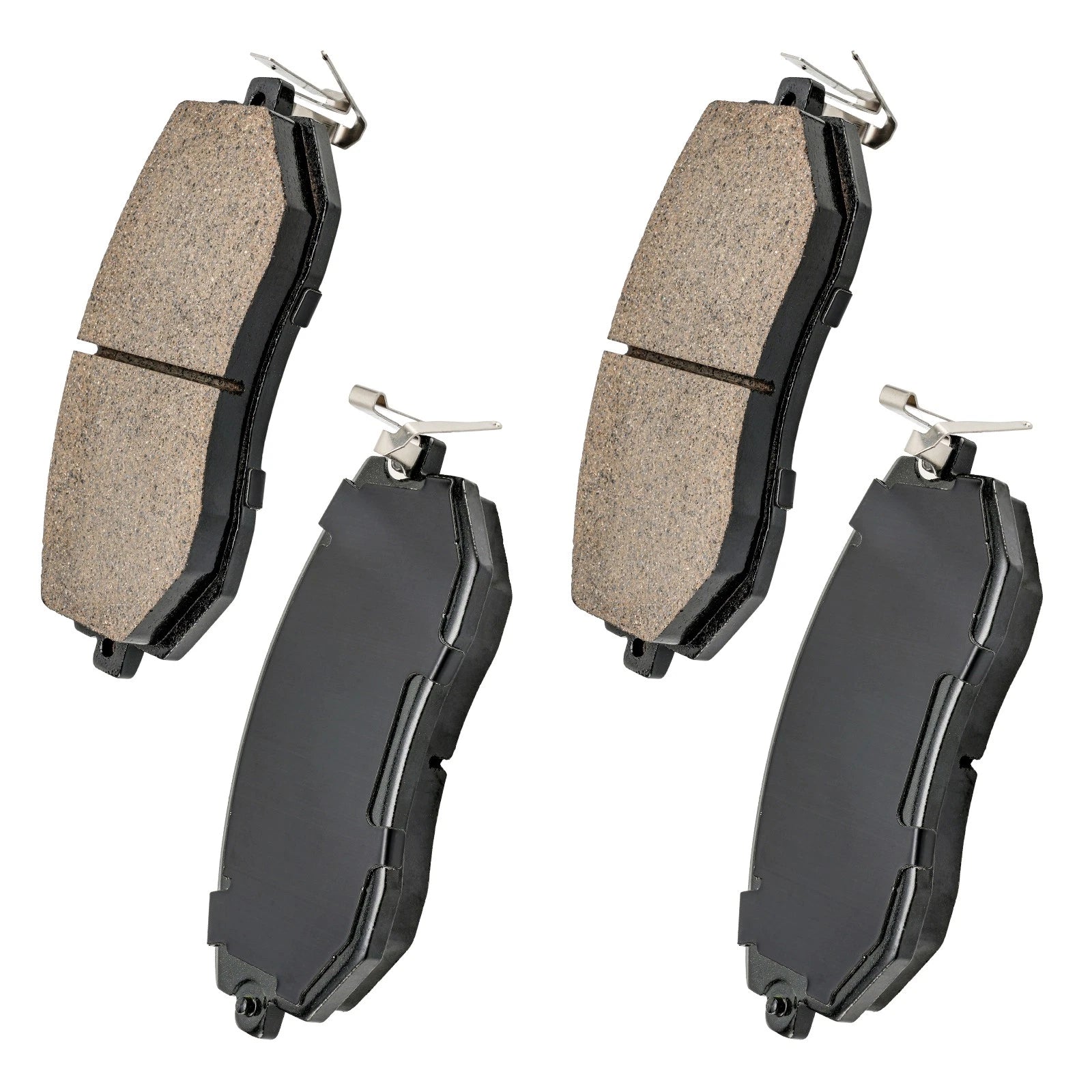 Front Ceramic Brake Pads for 2014–2018 Subaru Forester 2.5L (Set of 4)