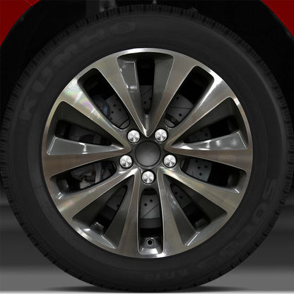19x8 Factory Wheel (Medium Metallic Charcoal) For 2014-2015 Acura MDX