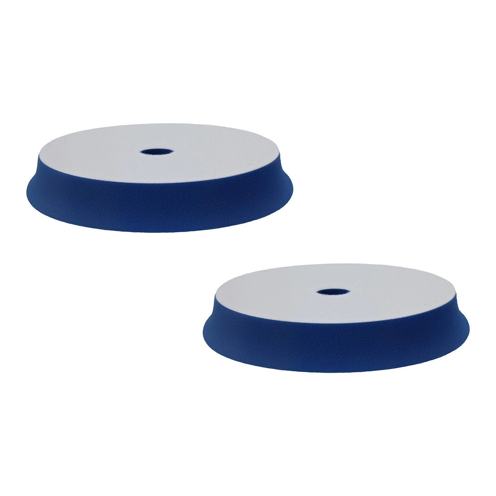 2PC Fine Buffing Sponge Pads for Car Polishing (6 Inch) (5 Inch)