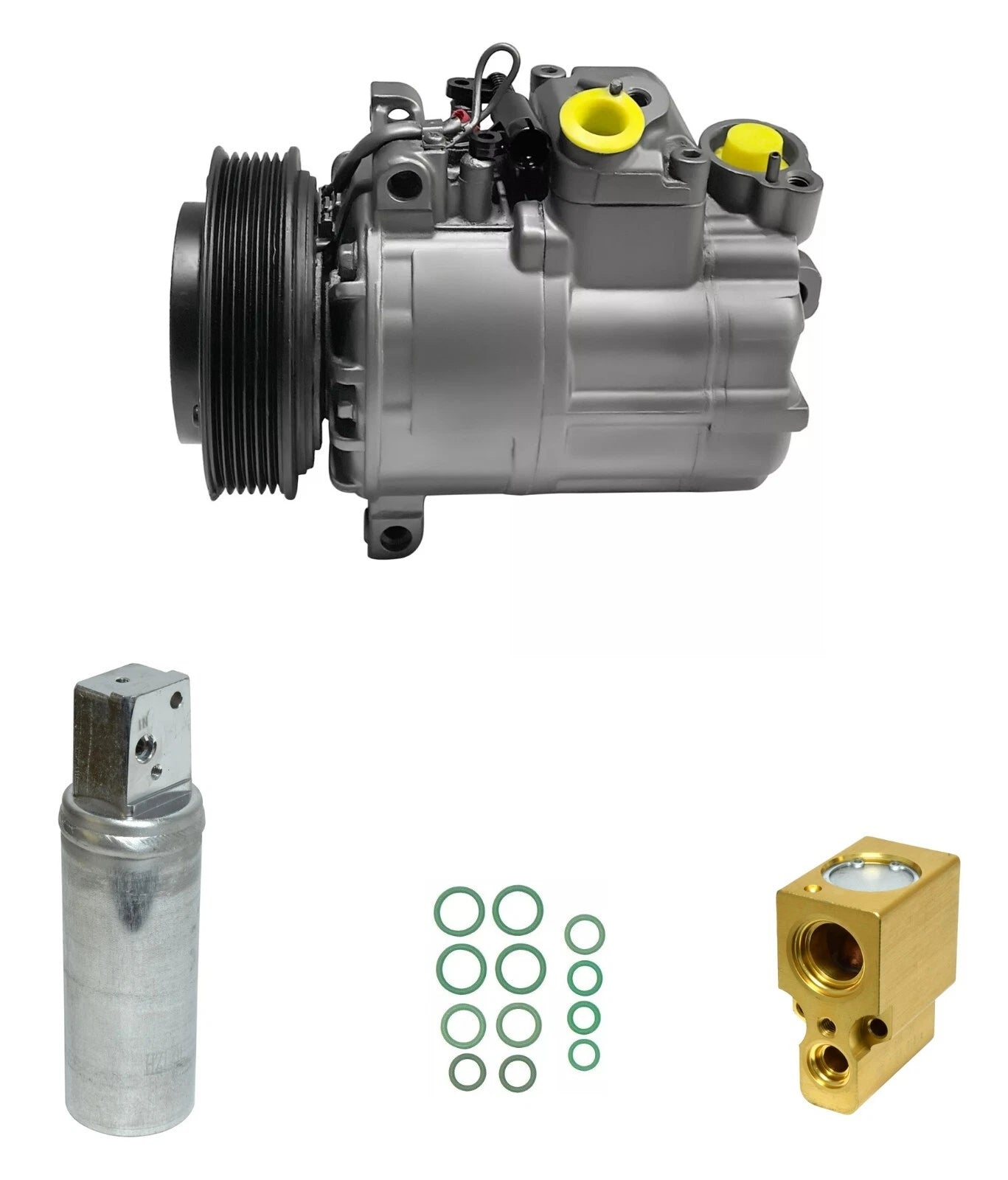AC Compressor Kit Replacement for Saab 9-5 2.3L Turbo (2009–2011)