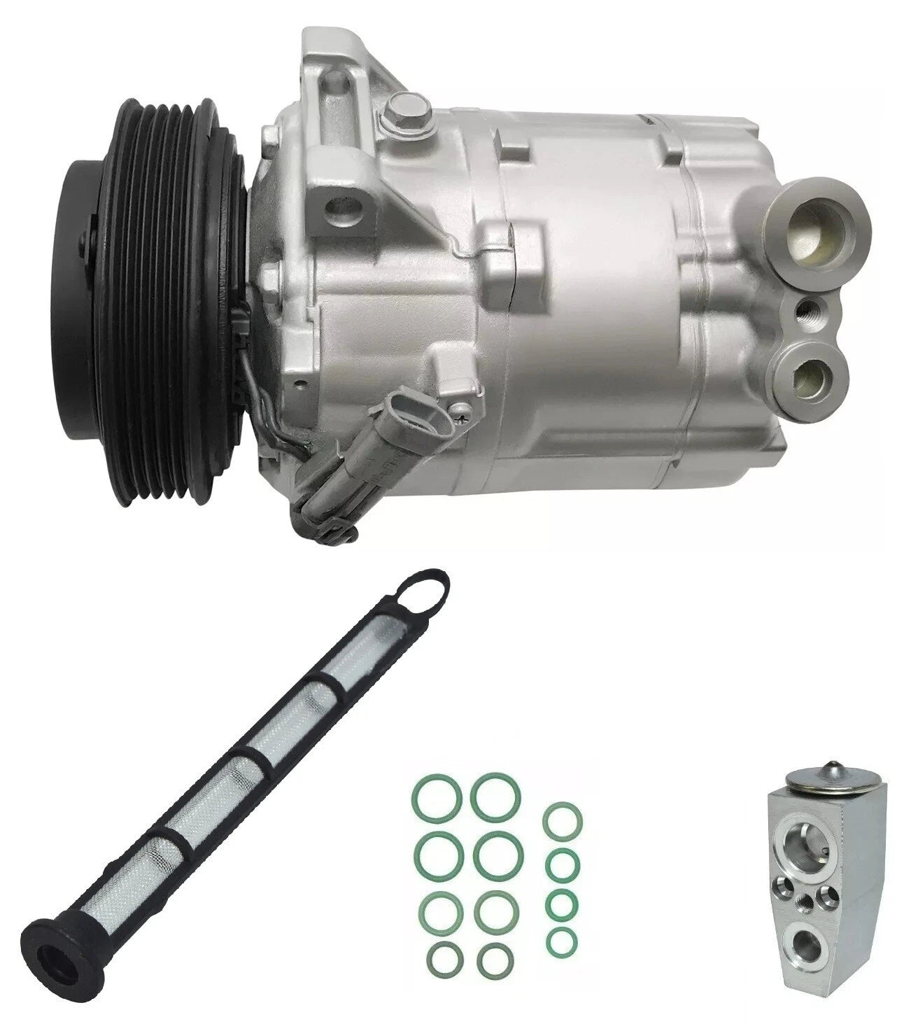 AC Compressor Kit Replacement for Pontiac G5 2.2L 2.4L (2009–2010)