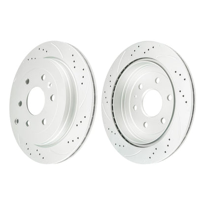 Drilled and Slotted Brake Kit for GMC Acadia and Buick Enclave (2007–2017)