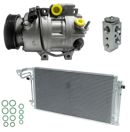 AC Compressor Kit With Condenser for Hyundai Genesis 3.8L (2014–2014)