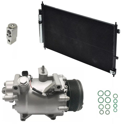 AC Compressor Kit With Condenser for Acura RDX 2.3L (2012–2018)