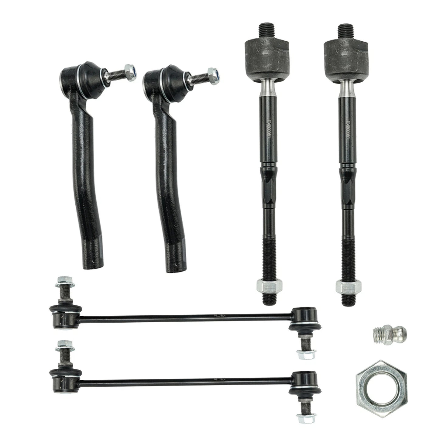 10x Front Lower Control Arm Ball Joints Sway Bar for 2013-2019 Nissan Sentra